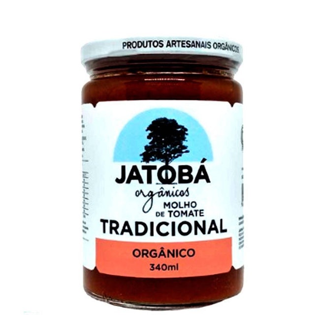 JATOBÁ Molho de Tomate Tradicional Orgânico 340ml 1
