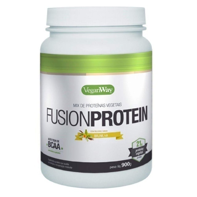 VEGAN WAY Mix de Proteínas Vegetais Fusion Protein Baunilha 900g 1