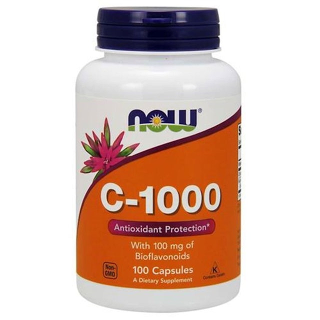 NOW Vitamina C 1000 - 100 Comprimidos 1