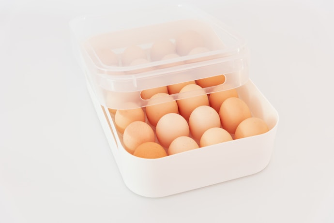 Escolha entre Porta-Ovos com Bandeja ou Cesto