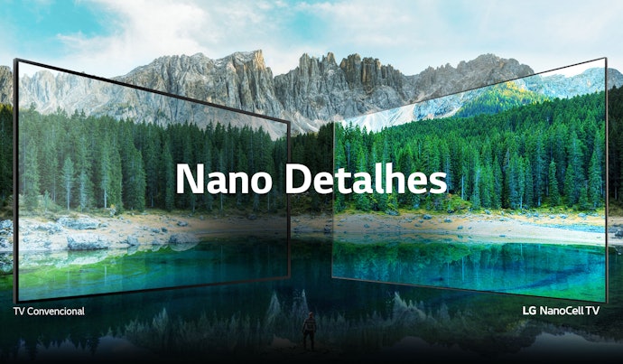 Smart TV 55" NanoCell: Cores, Brilho e Contrastes Mais Reais