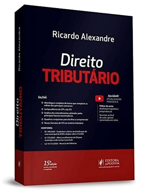 Ricardo Alexandre Direito Tributário 1