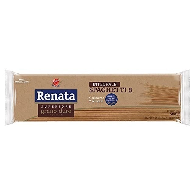RENATA Macarrão Integral Renata Spaghetti 8 Superiore 1