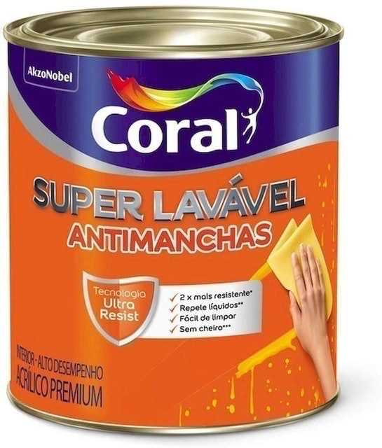 CORAL Tinta Super Lavável (3,6L) 1