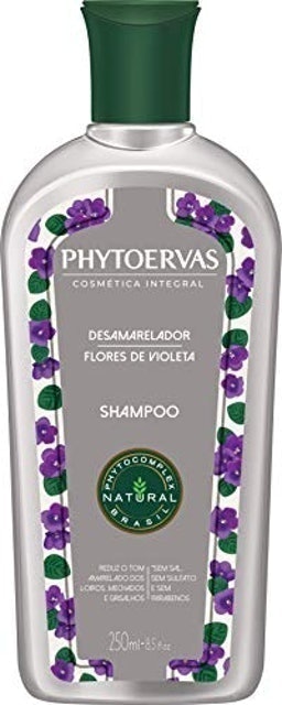 PHYTOERVAS Shampoo Desamarelador Flores de Violeta 1