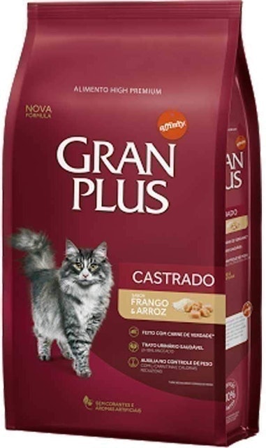 GRAN PLUS Ração para Gatos Gran Plus Adultos (10 kg) 1