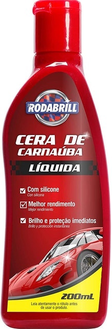 RODABRILL Cera Automotiva Líquida de Carnaúba Rodabrill 1