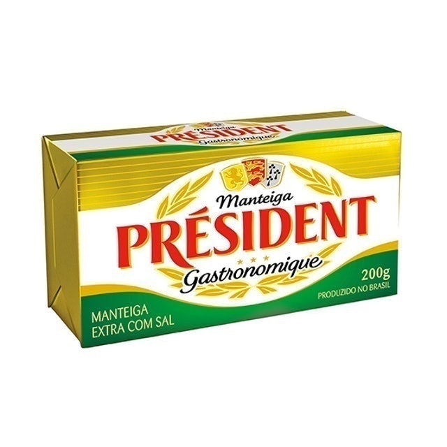 PRÉSIDENT Manteiga Extra Président com Sal 1