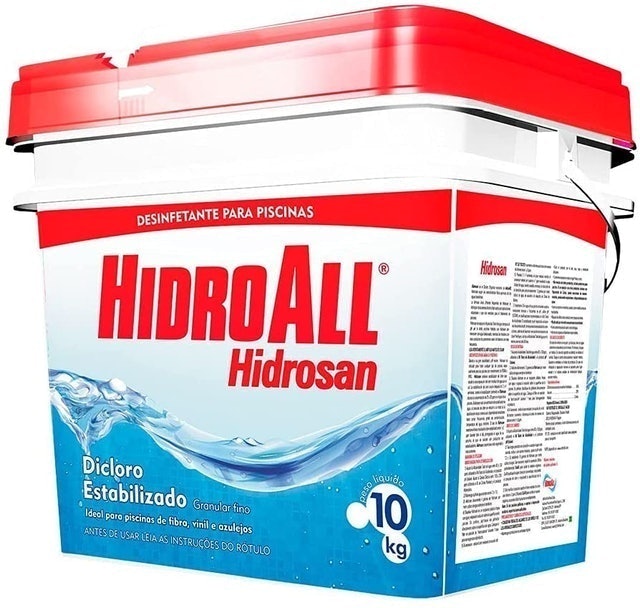 HIDROALL Cloro para Piscina Hidrosan Plus (10 kg) 1