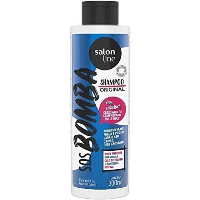 SALON LINE Shampoo Crescimento Salon Line SOS Bomba Original (300 ml) 1