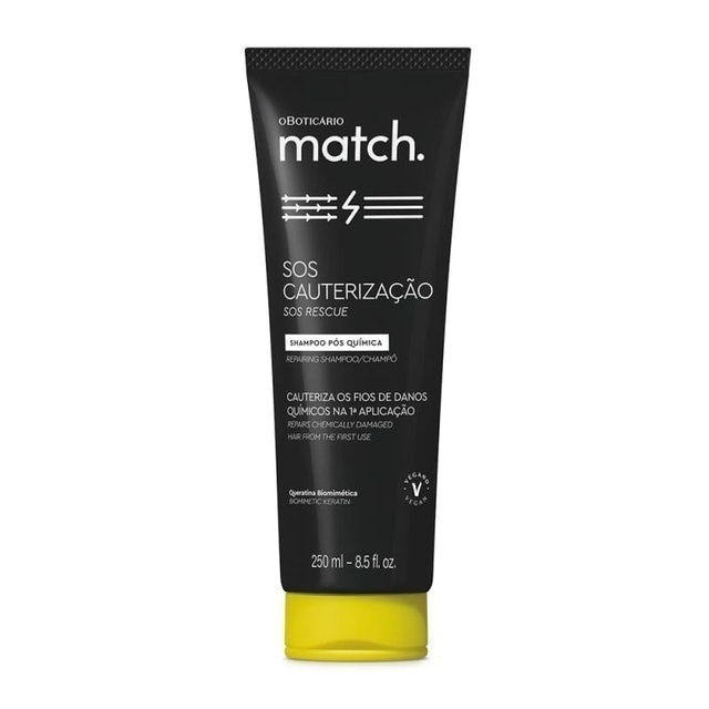 O BOTICÁRIO Shampoo Match Pós-Química SOS Cauterização 1