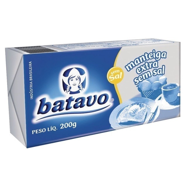 BATAVO Manteiga Extra Batavo Sem Sal 1