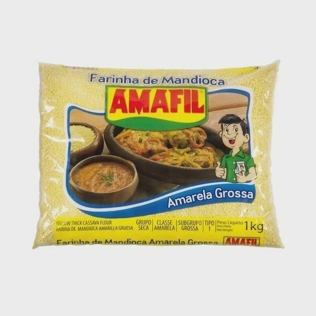 AMAFIL Farinha de Mandioca Grossa Amarela 1