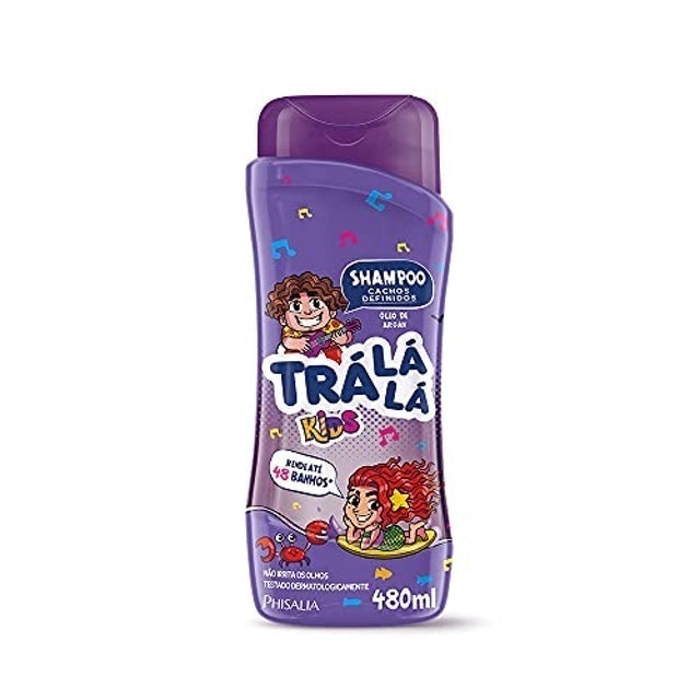 PHISALIA Shampoo Trá Lá Lá Kids - Cachos Definidos (480 ml) 1