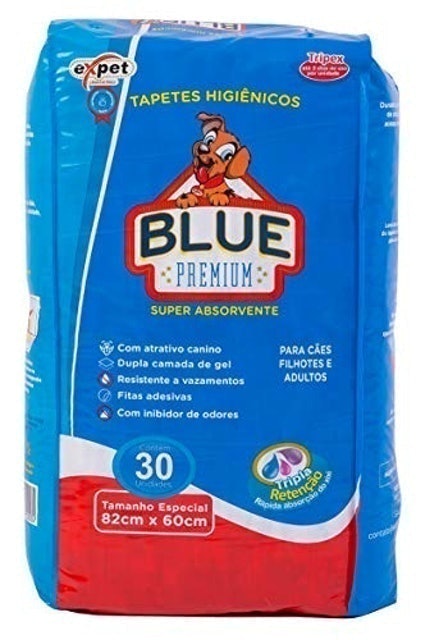 BLUE PREMIUM Tapete Higiênico para Cachorro Blue Premium  1