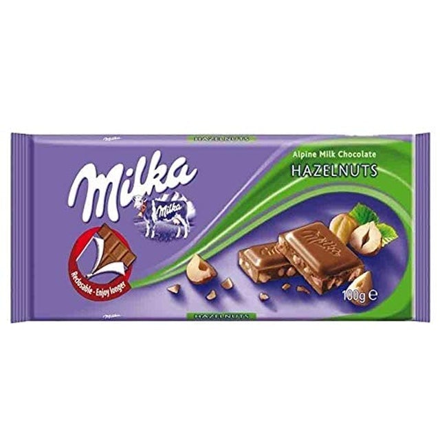 MILKA Chocolate Milka Avelã Whole Hazelnut 1