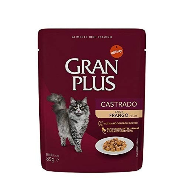 GRANPLUS Sachê para Gato Castrado GranPlus 1