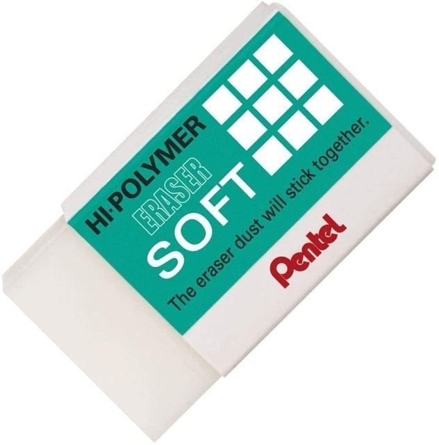 PENTEL  Borracha Pentes Hi-Polymer Soft 1