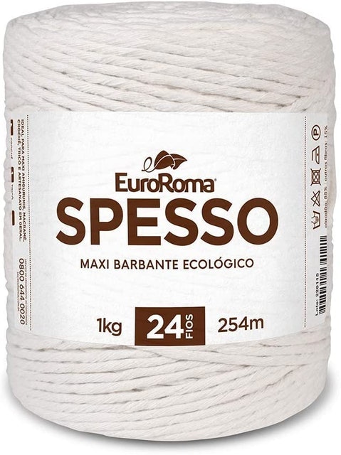 EUROROMA Barbante para Crochê EuroRoma Spesso 1
