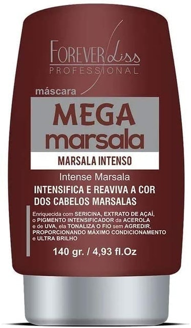 FOREVER LISS Máscara Matizadora Mega Marsala 1