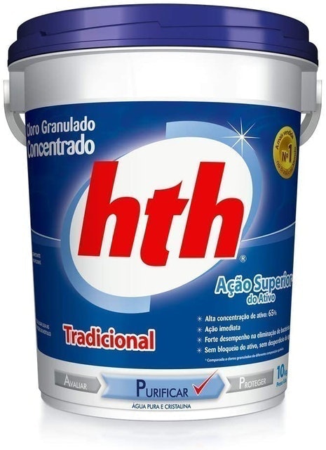 HTH® Cloro para Piscina hth® Tradicional (10 Kg) 1