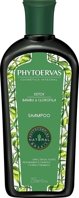 PHYTOERVAS Shampoo Detox Bambu e Clorofila Phytoervas 1