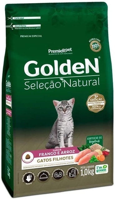 PREMIER PET Ração para Gatos Golden Seleção Natural (1 kg) 1