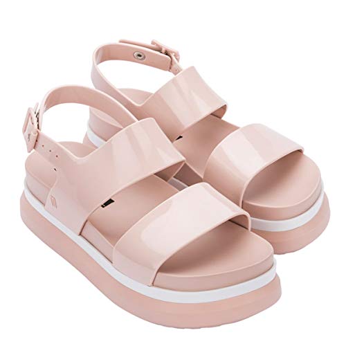 Loja Sapato Plataforma Em Brasilia - Sapatos Melissa Rider Papete Contrast  Feminina Roxo